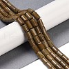 Natural Wood Lace Stone Beads Strands G-C128-A26-01-2