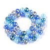 Electroplate Glass Bead Strands X-GLAA-Z006-01I-3