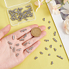 GOMAKERER 72Pcs 6 Styles 304 Stainless Steel Chandelier Component Links STAS-GO0001-29-3