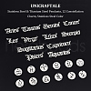 Unicraftale 24Pcs 24 Style 304 Stainless Steel & Stainless Steel Pendants STAS-UN0044-54-2