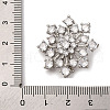 Brass Micro Pave Cubic Zirconia Pendant Bails KK-D378-21P-3