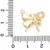 Brass Rhinestone Pendants KK-E793-25G-3