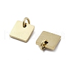 Geometric Figure Style 304 Stainless Steel Stamping Blank Tag Charms STAS-D302-03C-2