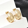 304 Stainless Steel Stud Earrings EJEW-Z089-34G-1