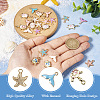 24Pcs 12 Style Alloy Enamel Pendants ENAM-TA0001-85-4