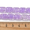 Transparent Crackle Glass Beads Strands X-GLAA-NH0001-04F-4