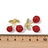 Brass Micro Pave Cubic Zirconia Pendants KK-H072-13G-01-3