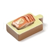 Bear Bread Opaque Resin Decoden Cabochons CRES-Q220-05D-2