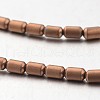 Electroplate Non-magnetic Synthetic Hematite Bead Strands G-F300-39-F08-1