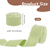 10M Polyester Frayed Ribbon OCOR-WH0094-01B-2