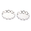 Non-Tarnish 304 Stainless Steel Cabochon Settings STAS-Y001-09E-P-2