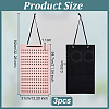 Felt Wall-Mounted Jewelry Hanging Rolls AJEW-WH0314-564B-2