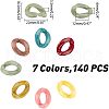 SUPERFINDINGS Opaque Acrylic Linking Rings OACR-FH0001-004-5