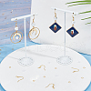 SUNNYCLUE 300Pcs Brass Earring Wire KK-SC0004-84G-4