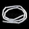 Natural White Agate Beads Strands G-G006-A07-01-3