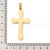 Ion Plating(IP) 304 Stainless Steel Pendants STAS-D110-32G-3