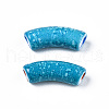 Spray Painted Acrylic Beads MACR-N009-023-4