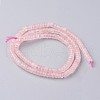 Natural Rose Quartz Beads Strands G-L528-11-3