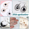 Unicraftale 80Pcs 304 Stainless Steel Linking Ring FIND-UN0003-63-5