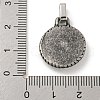 304 Stainless Steel Pendants STAS-F307-07P-3
