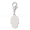 20Pcs Alloy Enamel Pendant Decoration HJEW-JM01013-3