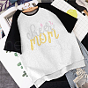 Mother's Day Glass Hotfix Rhinestone DIY-WH0303-221-3