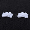Opaque Resin Cabochons CRES-N030-030B-02-3