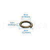 Kissitty Open Jump Rings Brass Jump Rings KK-KS0001-06-7