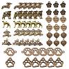 SUNNYCLUE Tibetan Style Alloy Pendants TIBEP-SC0001-87-1