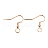 304 Stainless Steel Earring Hooks STAS-B047-30RG-1