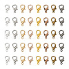 Beadthoven 120Pcs 8 Colors Zinc Alloy Lobster Claw Clasps FIND-BT0001-22-3