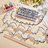 MAYJOYDIY US 5M Polyester Pleated Lace Ribbon OCOR-MA0001-12A-4