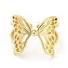 Brass Open Cuff Rings RJEW-I100-02G-2