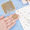 ARRICRAFT 360Pcs 5 Styles Brass Spacer Beads KK-AR0003-33-3