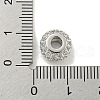 Rack Plating Brass Micro Pave Cubic Zirconia Beads KK-B091-03P-01-3