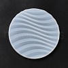 DIY Flat Round/Square Corrugated Cup Mat Silicone Molds SIMO-H009-02A-02-4