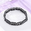 201 Stainless Steel Panther  Chain Bracelets BJEW-B078-161AS-1