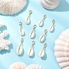 Shell Pendant Decoration HJEW-JM03185-02-1