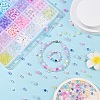DIY Round Acrylic Beads Jewelry Making Finding Kits DIY-YW0011-64-6