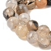Natural Agate Beads Strands G-M437-C01-01V-3