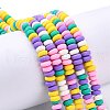 Handmade Polymer Clay Beads Strands CLAY-N008-008L-1