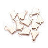 201 Stainless Steel Charms STAS-E484-11RG-2