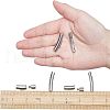 Tube 304 Stainless Steel Bayonet Clasps STAS-UN0008-38P-3