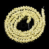 Transparent Glass Beads Strands GLAA-S178-01D-2