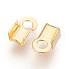 304 Stainless Steel Folding Crimp Ends X-STAS-P207-06G-2