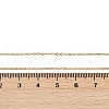 304 Stainless Steel Cable Chain Necklaces NJEW-M151-24G-2