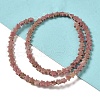 Natural Rhodonite Beads Strands G-G085-B34-02-2