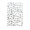 Laser Hot Stamping Nail Art Stickers Decals MRMJ-R088-33-R083-01-1