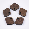 Walnut Wood Charms X-WOOD-S054-40-1