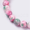 Natural Jade Beaded Stretch Bracelet BJEW-P214-26-10mm-2